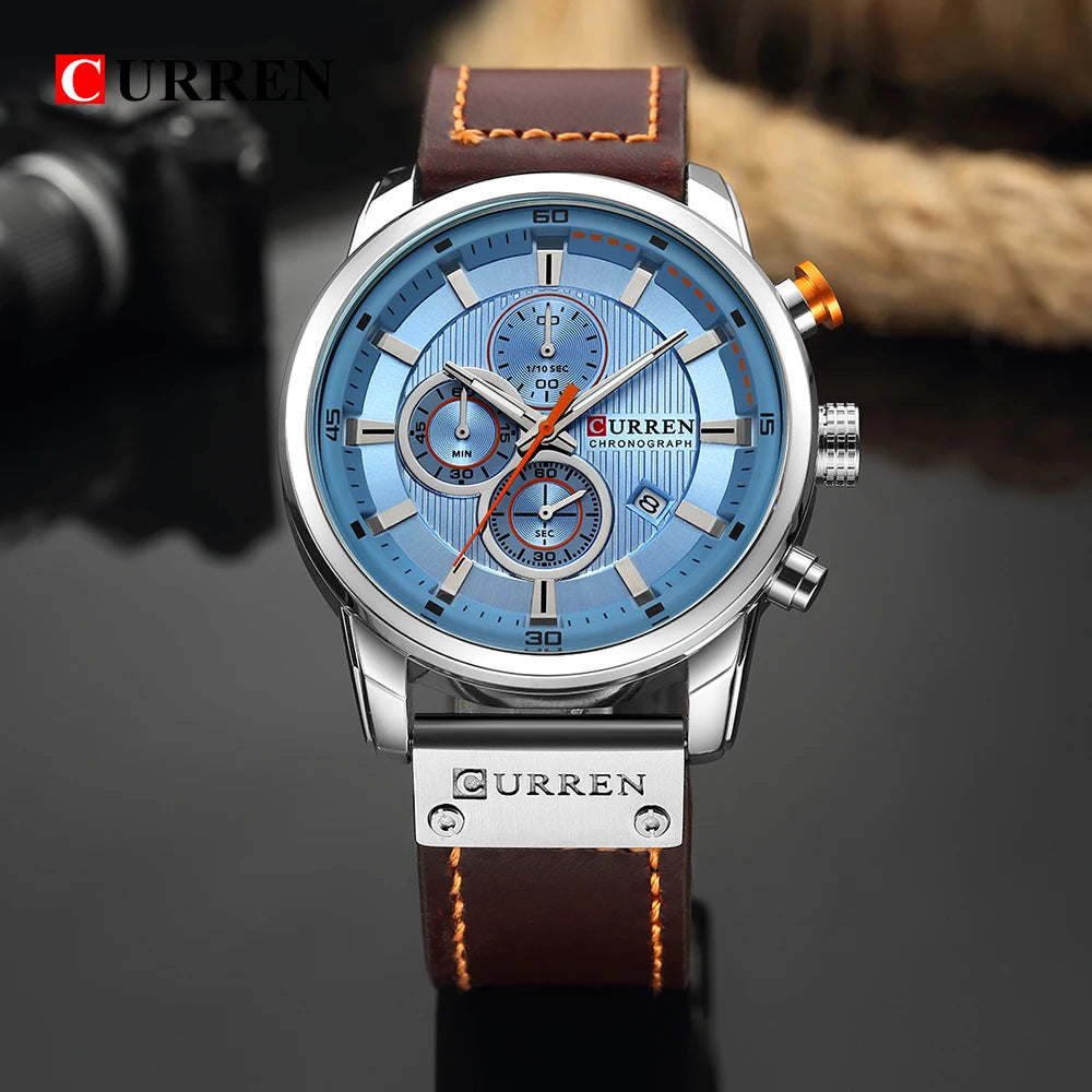 Top Brand Luxury CURREN Fashion - VILA DE LUXE