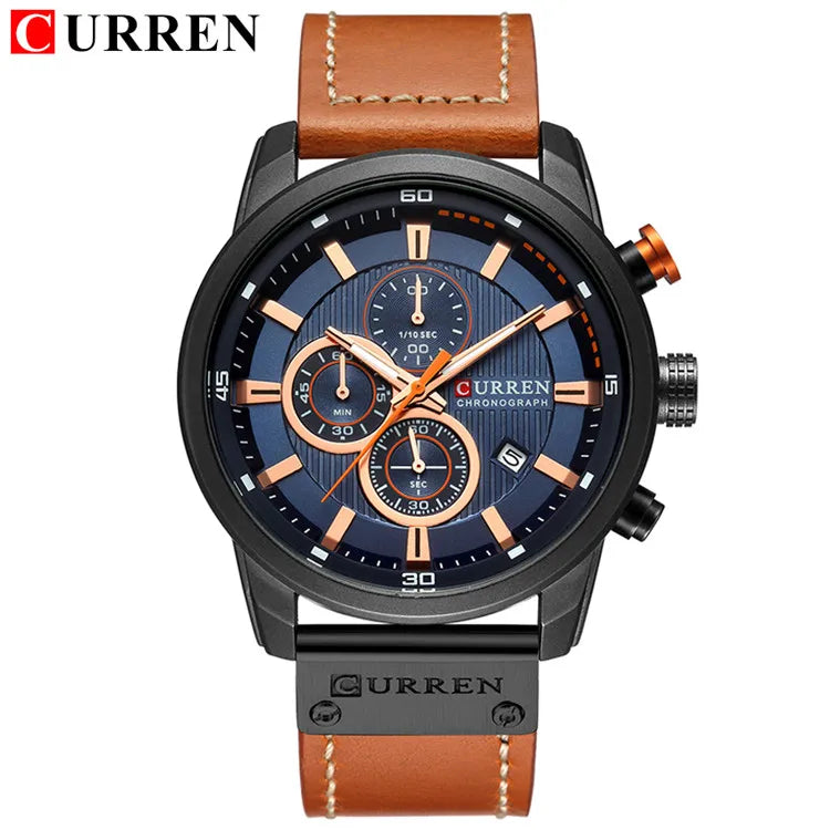 Top Brand Luxury CURREN Fashion - VILA DE LUXE