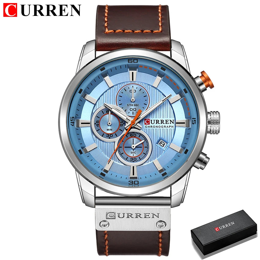 Top Brand Luxury CURREN Fashion - VILA DE LUXE