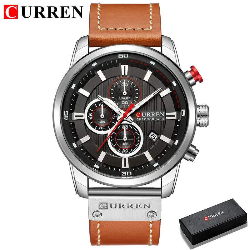 Top Brand Luxury CURREN Fashion - VILA DE LUXE