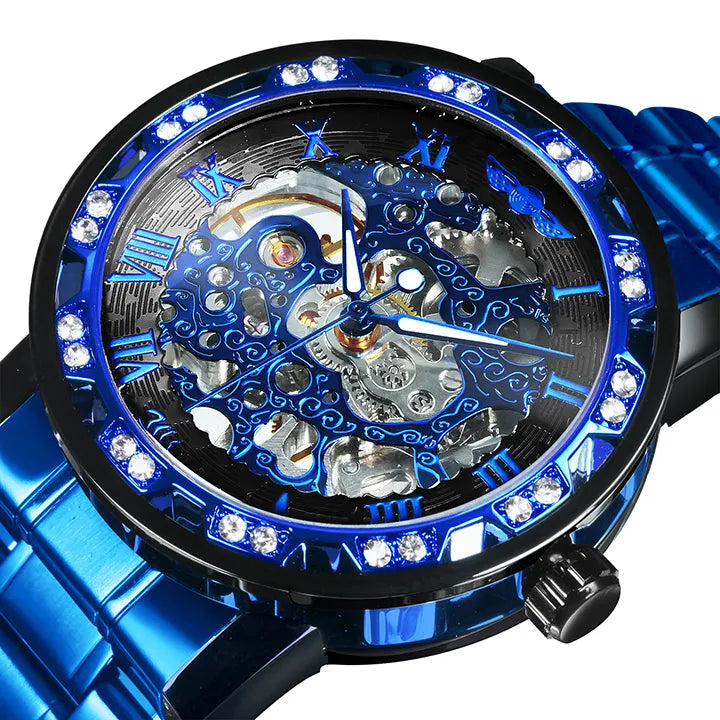 WINNER Transparent Skeleton Mechanical Watch - VILA DE LUXE