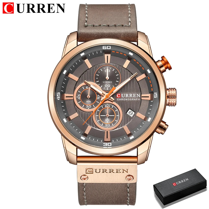 Top Brand Luxury CURREN Fashion - VILA DE LUXE