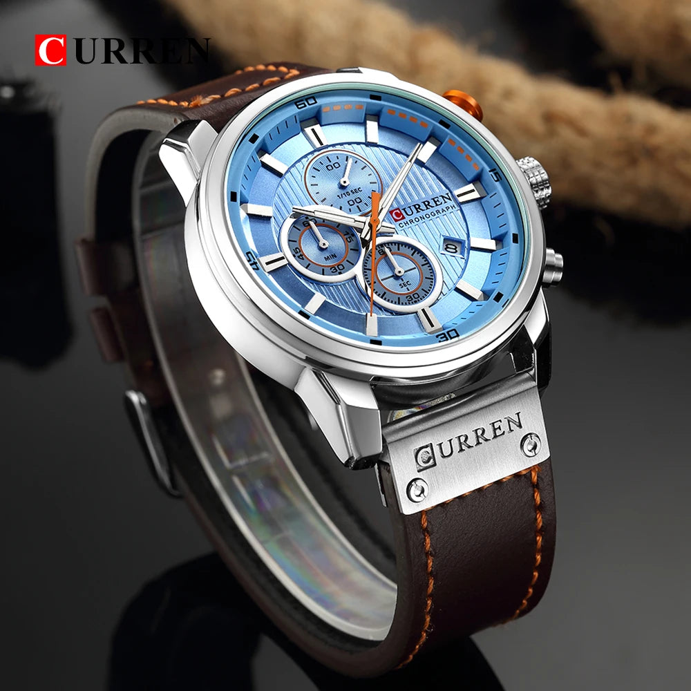 Top Brand Luxury CURREN Fashion - VILA DE LUXE