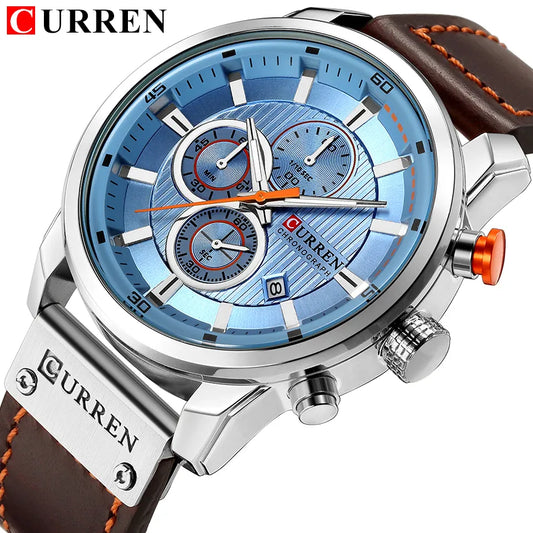 Top Brand Luxury CURREN Fashion - VILA DE LUXE